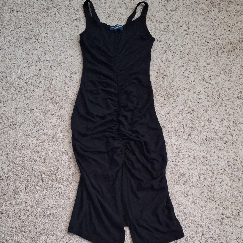 Bleusalt Christian Siriano the Paradise Black Sleeveless Dress size 1